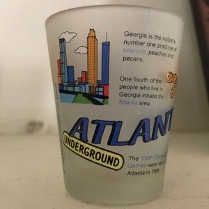 Shot Glass of Atlanta Georgia